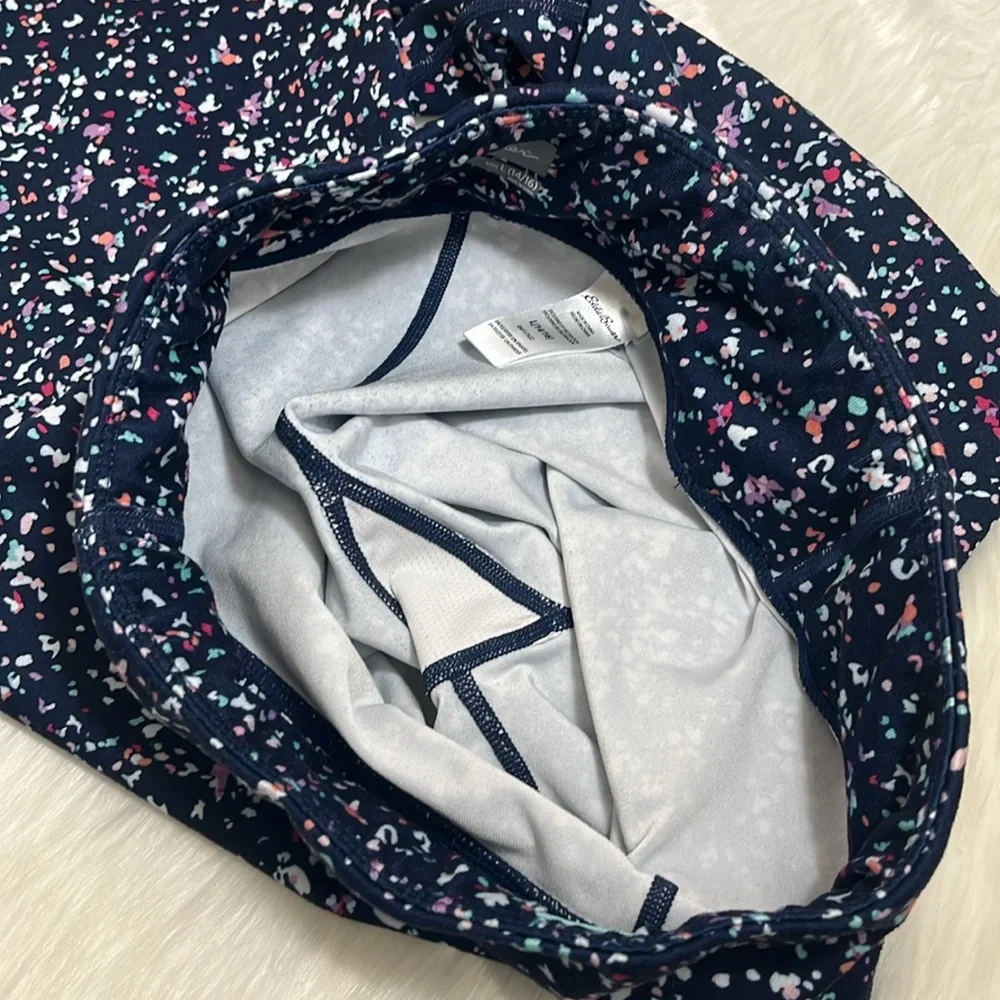 Eddie Bauer Navy Speckled Leggings Pants